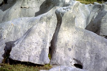 Formaciones rocosas en el valle de Ordesa