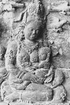 Detalle de relieve, Indonesia