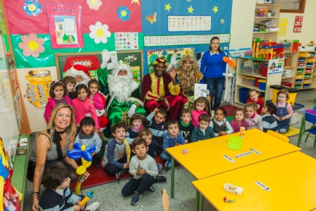 Los RRMM y Papá Noel en INF 4A 18