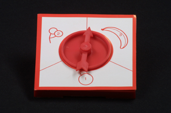 Ruleta de tres casos posibles