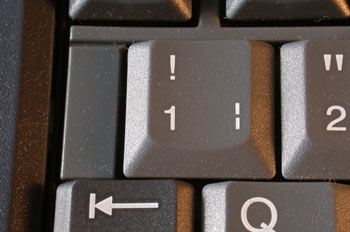 Tecla de un ordenador