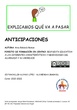 ANTICIPACIONES