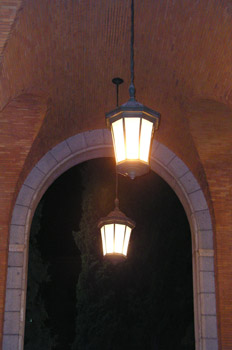 Farola en Nuevos Ministerios, Madrid