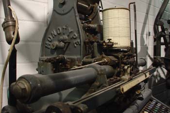 Cabezal de monotipia