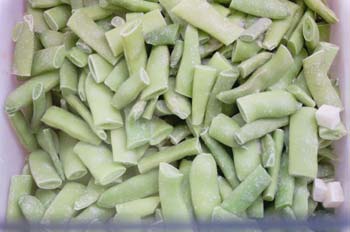 Alubias verdes congeladas