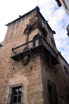 Balcón del Palacio de Godoy - Cáceres