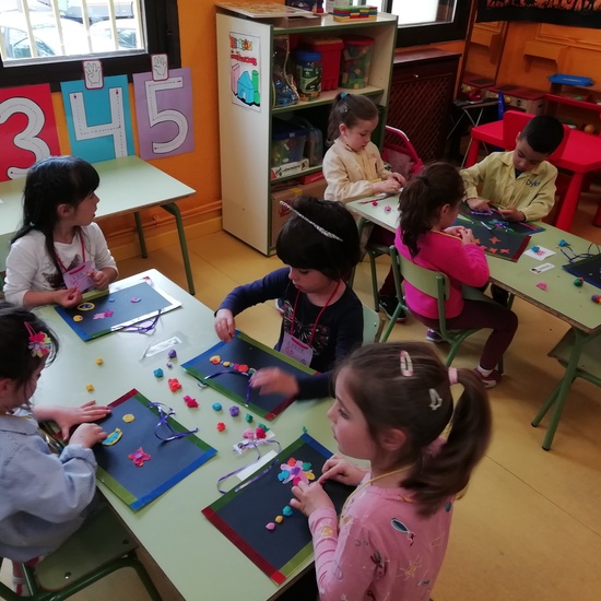 Jornadas Culturales 18-19. Taller de Plástica. Infantil 3