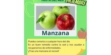 Fruta de diciembre: Manzana