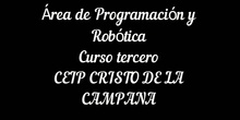 ROBÓTICA TERCERO