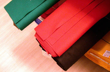 Telas de fieltro