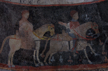 Pinturas románicas, Sacramenia, Segovia; Castilla y León