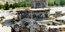 Necrópolis de Hierápolis, Pamukkale, Turquía