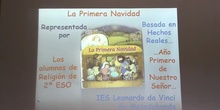 La Primera Navidad 2º ESO IES Leonardo da Vinci de Majadahonda