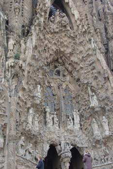 Fachada de la Natividad, Sagrada Familia, Barcelona