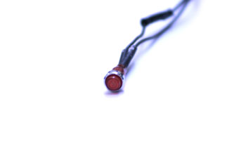 Diodo LED de 3mm con moldura