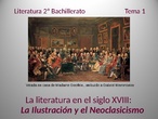 Ilustración y Neoclasicismo
