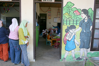 Escuela infantil, Melaboh, Sumatra, Indonesia