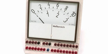 Polímetro analógico para fijación en cuadro de control