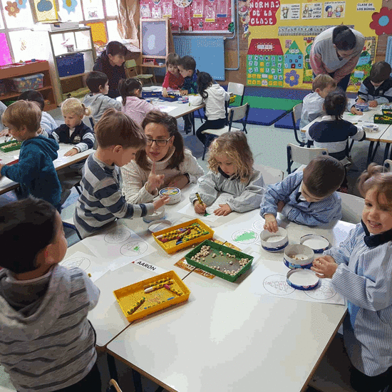 2018_12_17_Inf 3 A_Taller de panderetas_CEIP FDLR_Las Rozas 9