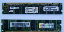 Módulo de memoria tipo DIMM 168 contactos