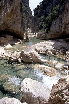 Barranco de Peonera. Zona abierta