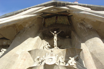 Cristo crucificado, Sagrada Familia, Barcelona