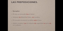 6º lengua las preposiciones
