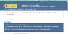 Acreditación de títulos españoles en aplicación de la Directiva 2005/36/CE. Prof. Ingeniero Informático Eduardo Rojo Sánchez