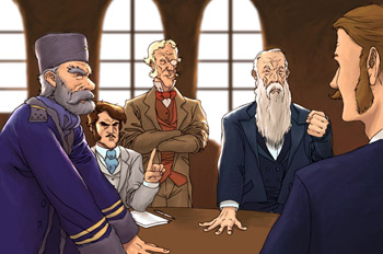 El secreto de Maston: Los delegados discuten