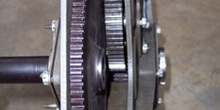 Engranaje del cárter de un motor J33