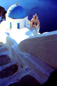 Iglesias de Santorini, Grecia