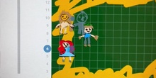Utiliza las herramientas de dibujo de Scratch Jr para hacer divertidas animaciones.