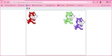 Programa con Scratch una animación en bucle usando el efecto desvanecer