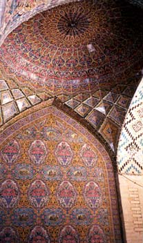 Decoración Mezquita del Viernes, Shiraz (írán)