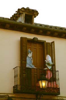 Balcón castizon, Alcalá de Henares, Comunidad de Madrid