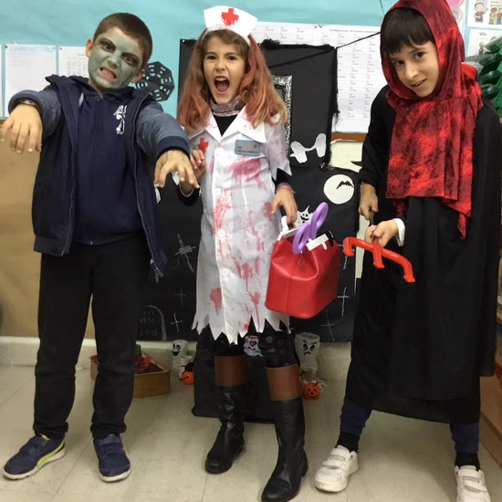 2018_10_31_Cuarto B disfruta en Halloween_CEIP FDLR_Las Rozas 1