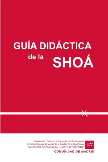 Portada de la Guía didáctica de la Shoá
