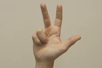 Lenguaje gestual, Ll