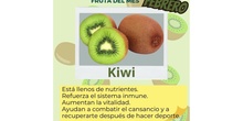 Fruta de febrero: Kiwi