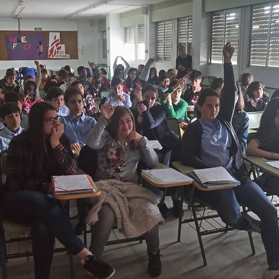 2019_04_25_Sexto B recibe a Raquel Míguez, escritora..._CEIP FDLR_Las Rozas  4
