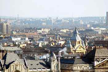 Tejados de Buda, Budapest, Hungría
