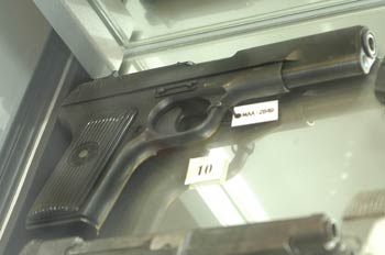 Pistola, Museo del Aire de Madrid