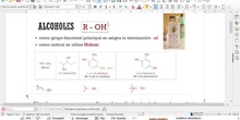 Explicación de química orgánica alcoholes y éteres