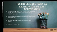 INSTRUCCIONES