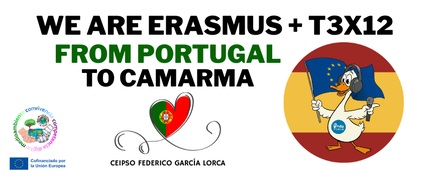 From Portugal to Camarma - We Are Erasmus+ T3X12 - Onda Lorca