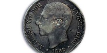 Pesetas  Alfonso XII, Cara