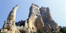 Formaciones rocosas en el Barranco de Mascún, Huesca