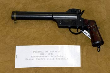 Pistola de señales Mod. 1921, Museo del Aire de Madrid