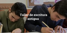 Taller de escritura antigua
