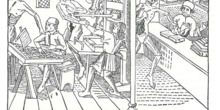 La representación más antigua de una prensa, 1499
